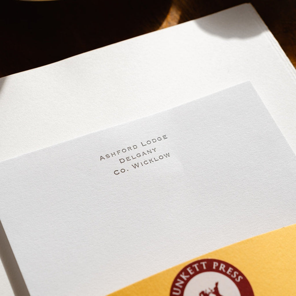 Letterhead Paper with Plain Envelopes