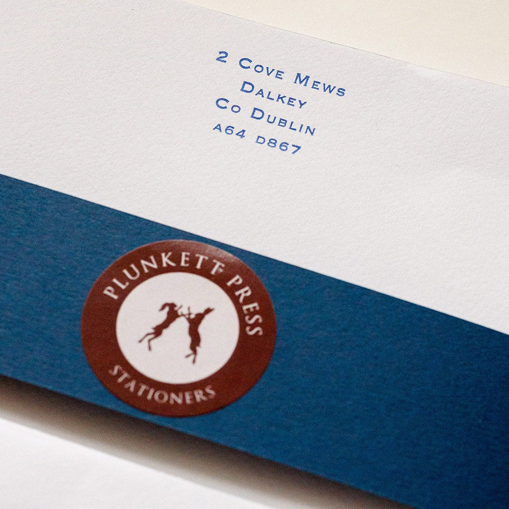 Letterhead Paper with Lined Envelopes